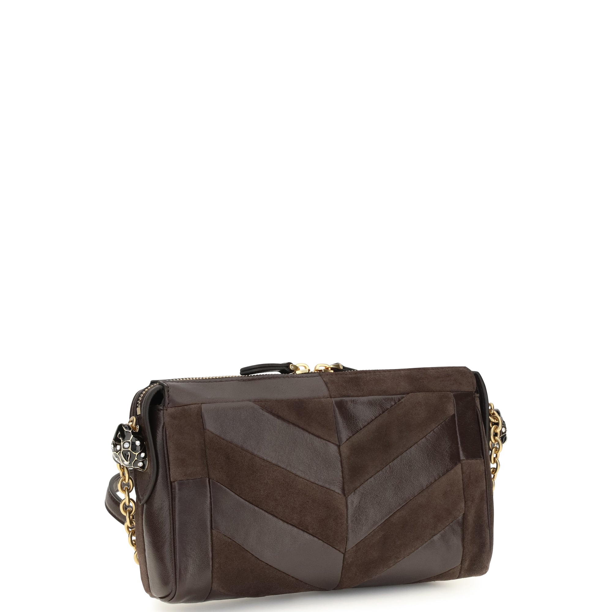 Panthea Shoulder Bag chevron pattern