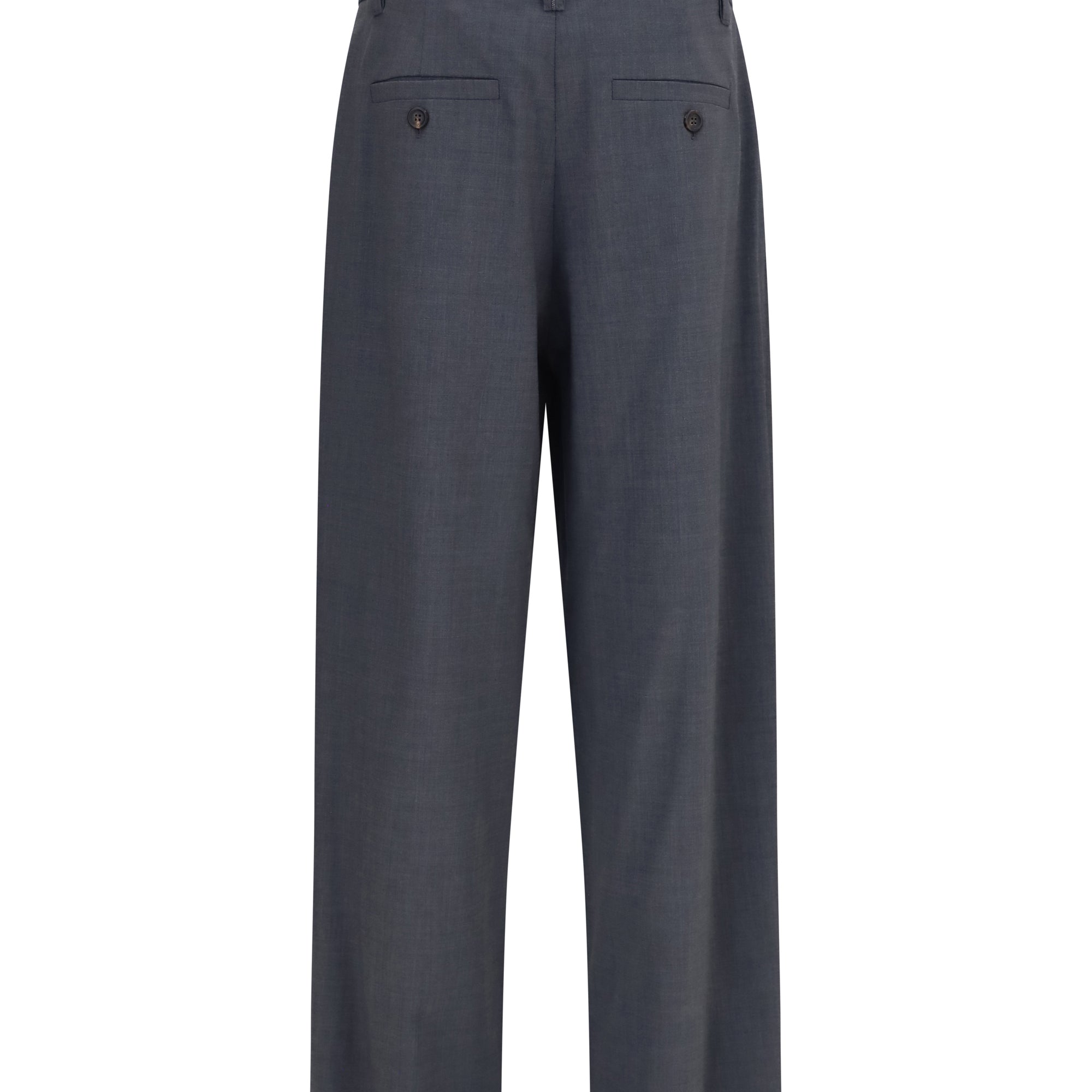 Tropical wool tailored Pants with Monili detail