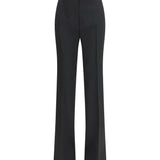Bicolour tailored straight-leg Pants