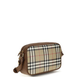 Check front pocket Shoulder Bag