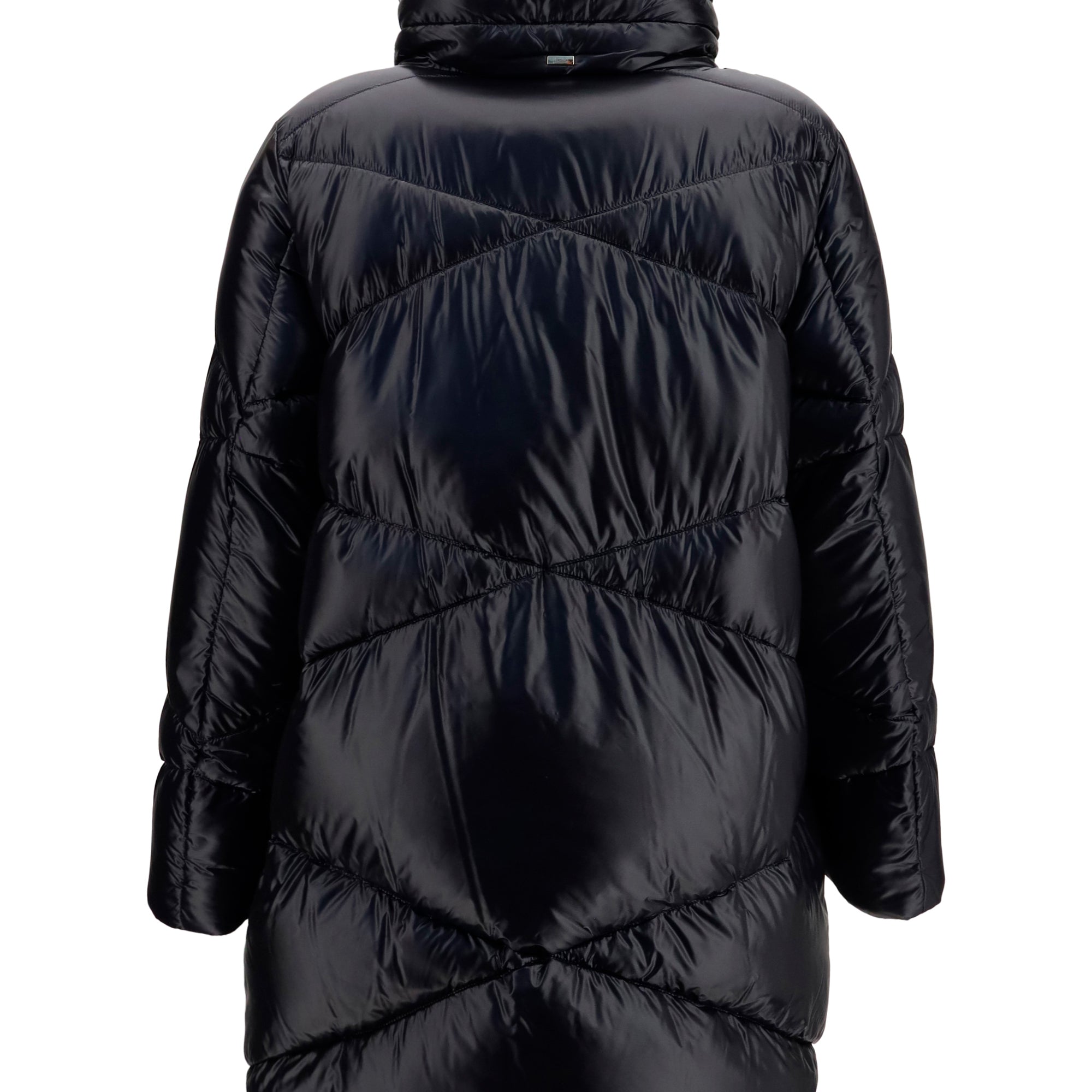 Quilted drawstring down Jacket