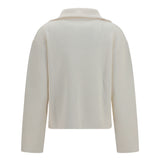 Ribbed zip Sweater